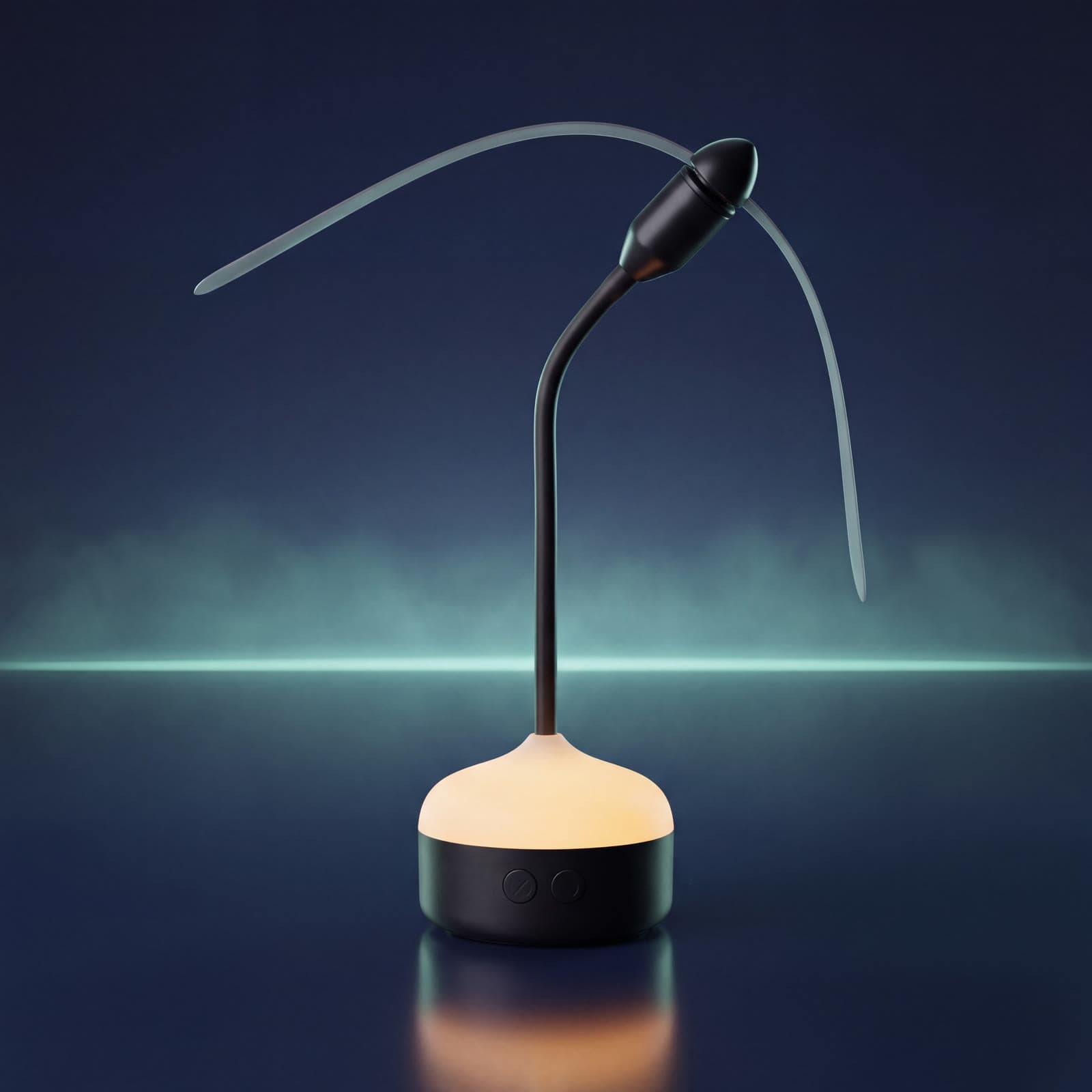 Repelente Ventilador Flexível com Luz